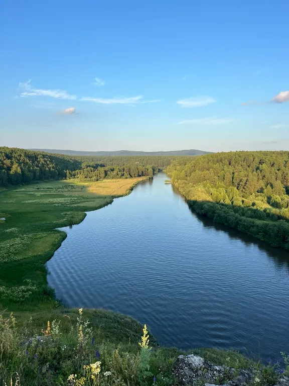 Уютный дом с панорамным видом рядом с природным парком Оленьи ручьи