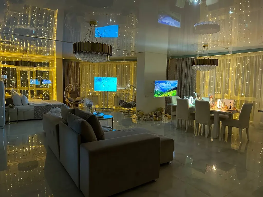 Атмосфера комфорта студия Золотая антилопа с лоджией