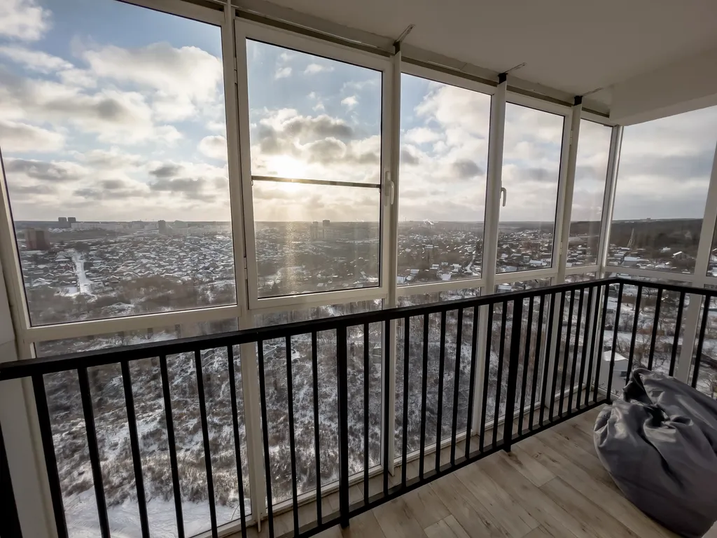 Премиум с красивым видом на город, 2 кондиционера, 2 ТВ, гостин.сервис