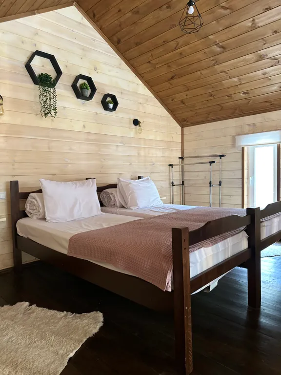 Коттедж Барнхаус II с видом на горы и лес — Архыз