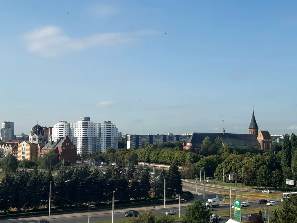 Квартира Квартира в центре с видом на Кафедральный собор — Калининград