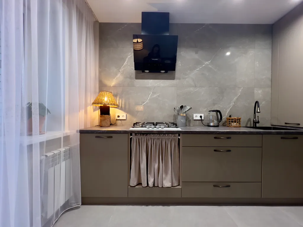 Стильная уютная однушка в 10 минутах от центра