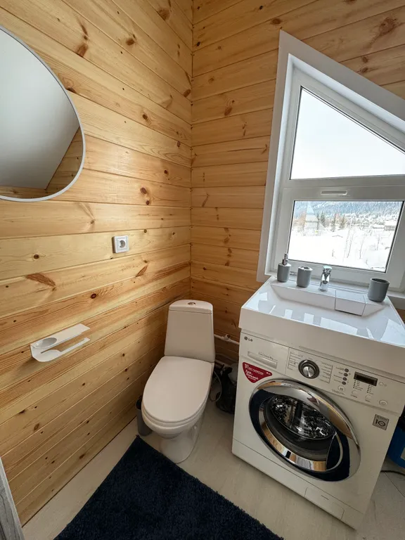 Барнхаус с видом на горы