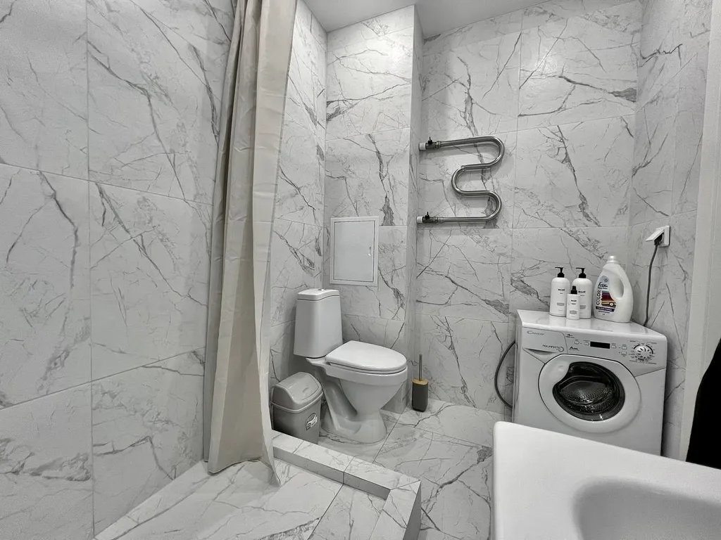 Уютная комфортная квартира в светлых тонах