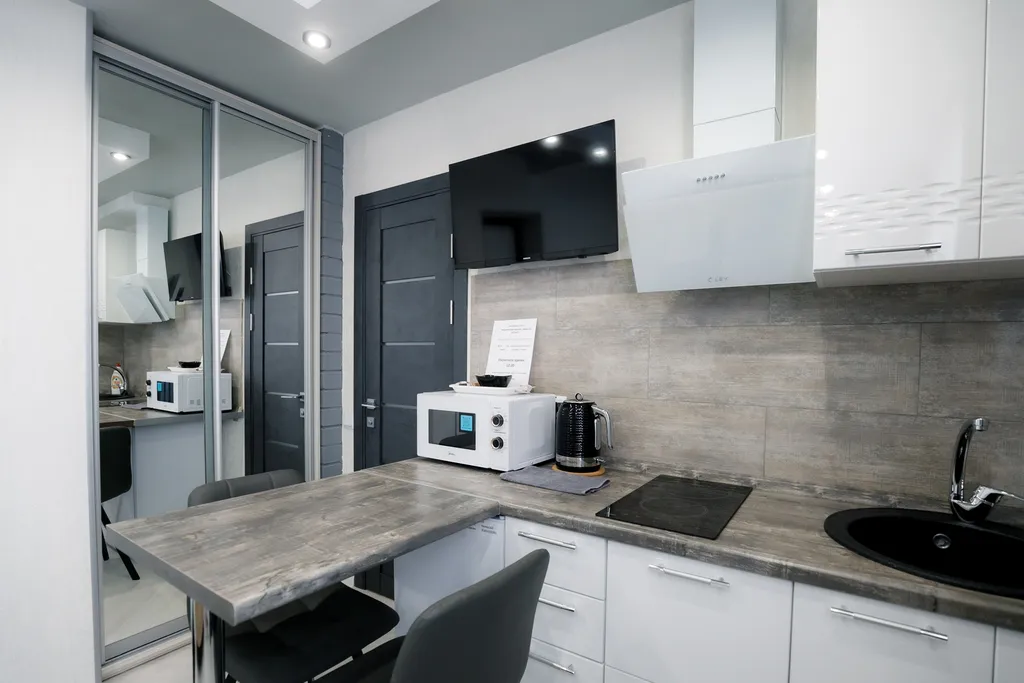 Современная студия для двоих