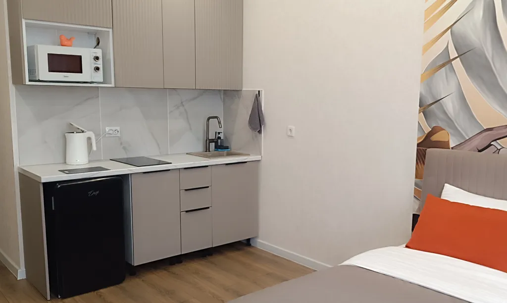 Уютная квартира-студия в новом красивом микрорайоне Губернский