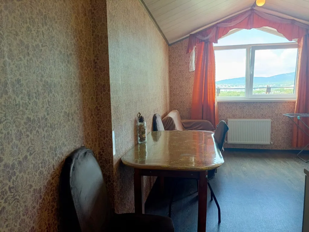 Мансарда с видом на аквапарк и море