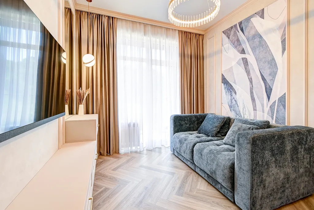 Большая дизайнерская квартира в ЖК Аллея Парк