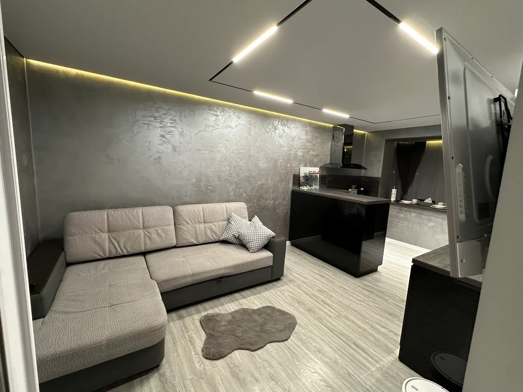 Уютная современная квартира у Парка Победы