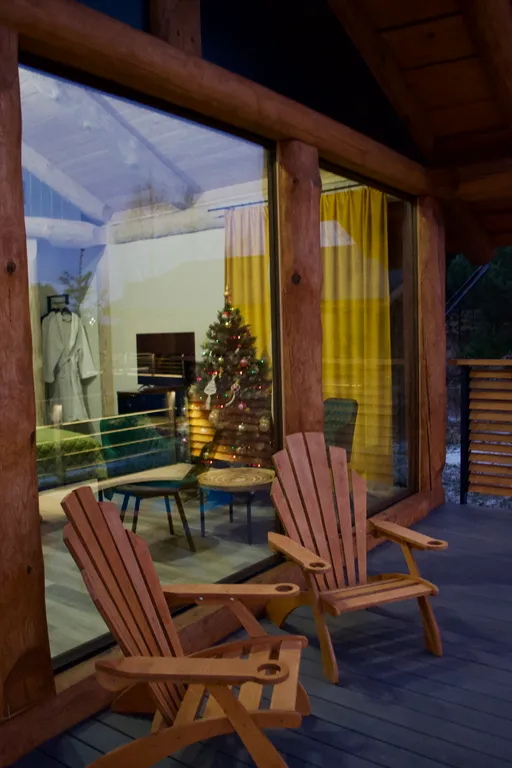 Премиум Шале с панорамным душем, стабильным интернетом, скидки до 60%