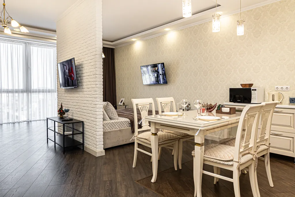 Квартира Шикарная квартира с витражным остеклением — Краснодар