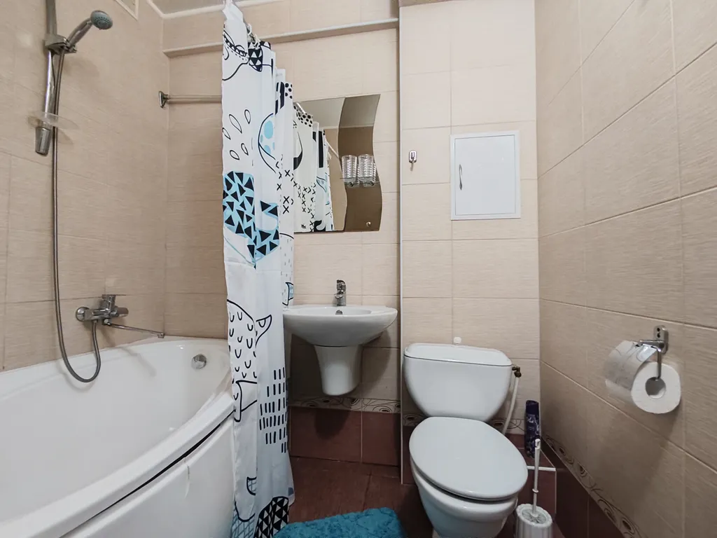 Просторная и стильная квартира до 4 человек