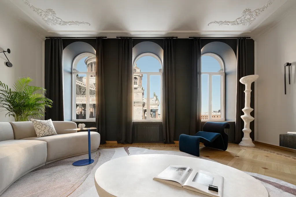 Квартира Дизайнерские апартаменты Miro с видом на Исаакиевский собор — аренда посуточно в Санкт-Петербург