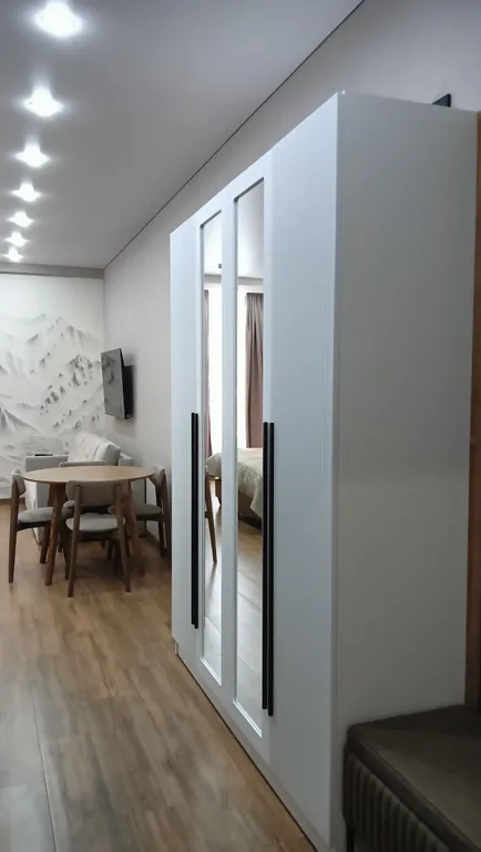 Новая уютная студия с шикарным видом из окна