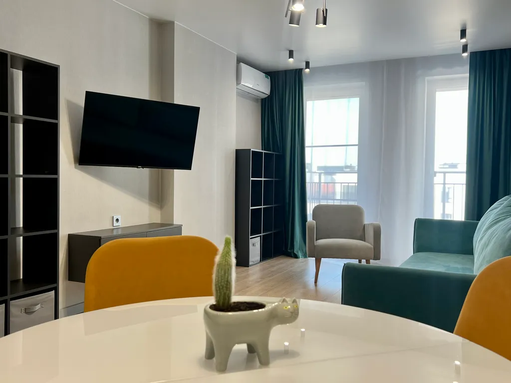 Квартира с видом на реку в самом атмосферном ЖК Новосибирска