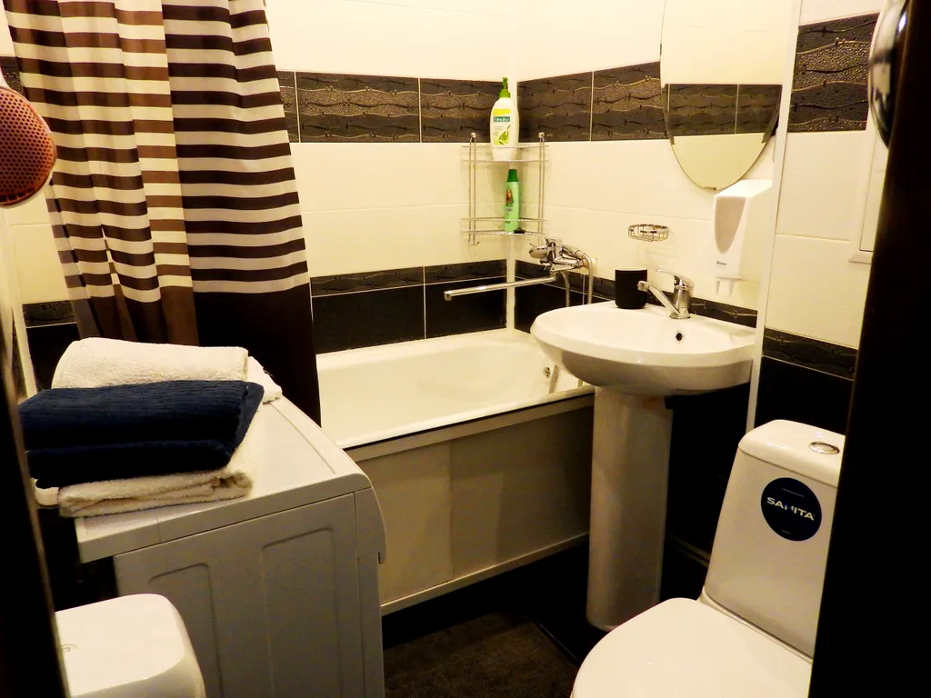 Уютная студия с балконом, кондиционером