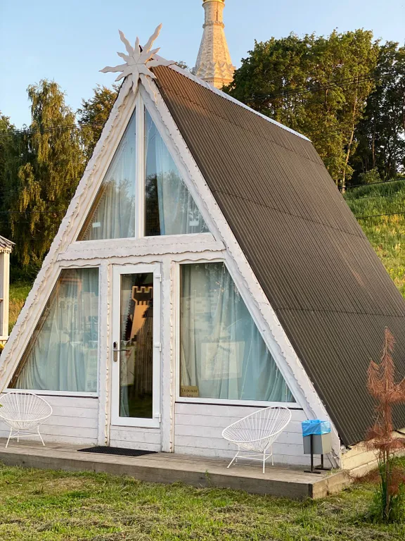 Уютный домик A-Frame