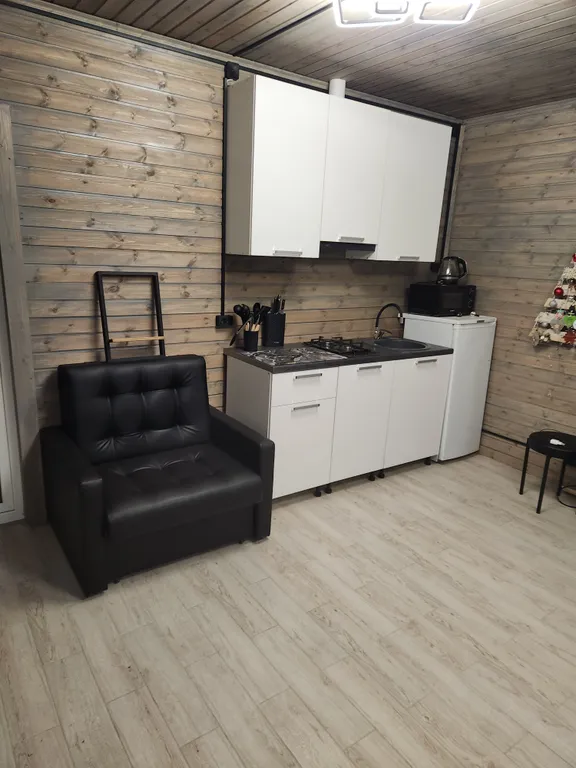 Дом-баня на берегу озера