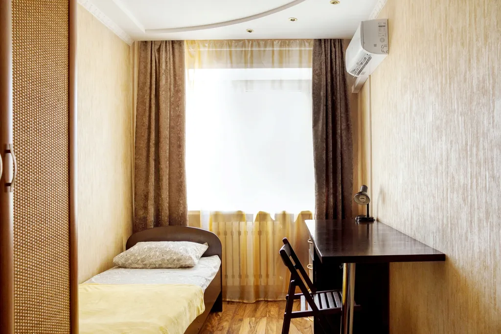 Просторная трёхкомнатная квартира на 4 этаже с балконом