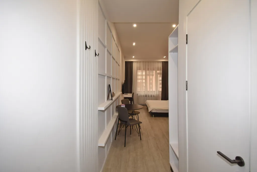 Студия с 2 раздельными кроватями и балконом