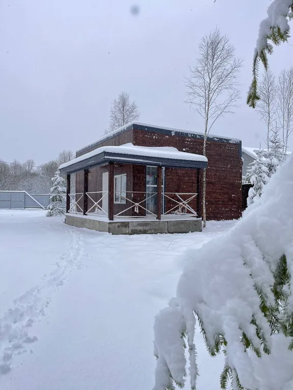 Можжевеловой эко-дом и баня в Подмосковье