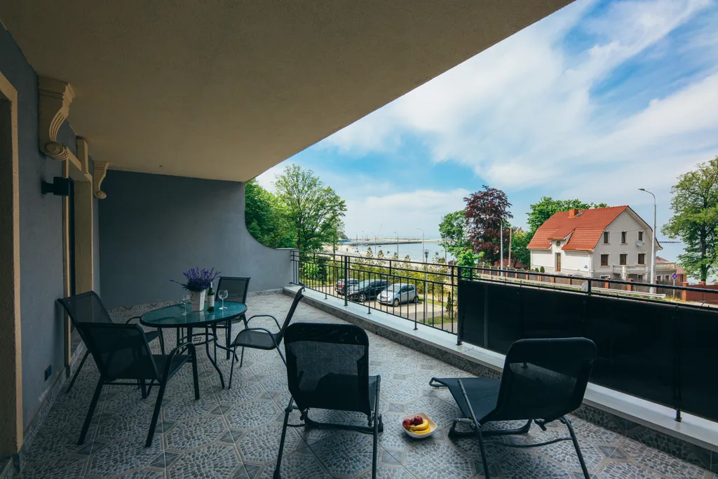 Квартира Olive marine resort с видом на море и большой террасой