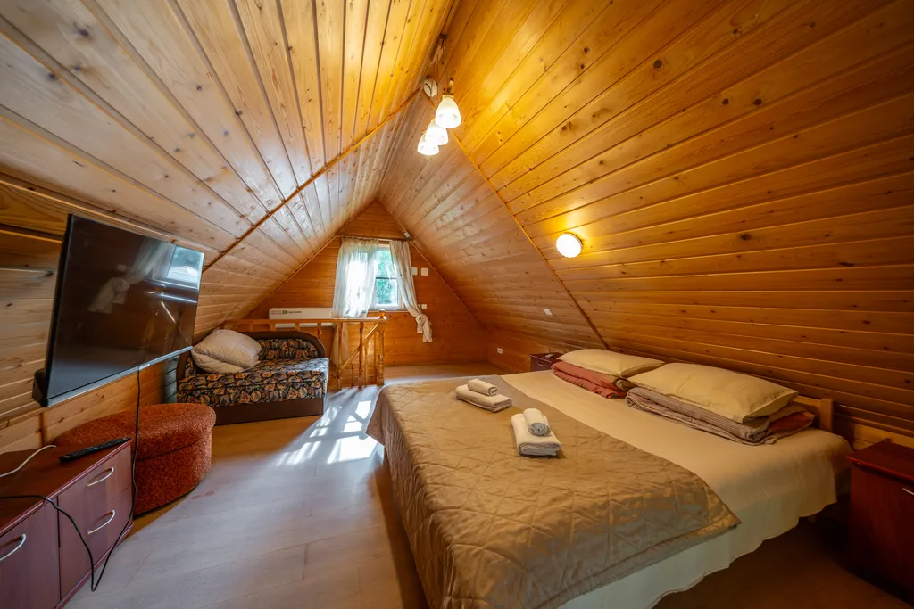 Малый коттедж с сауной