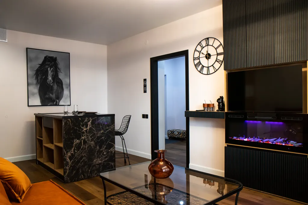 Квартира с камином