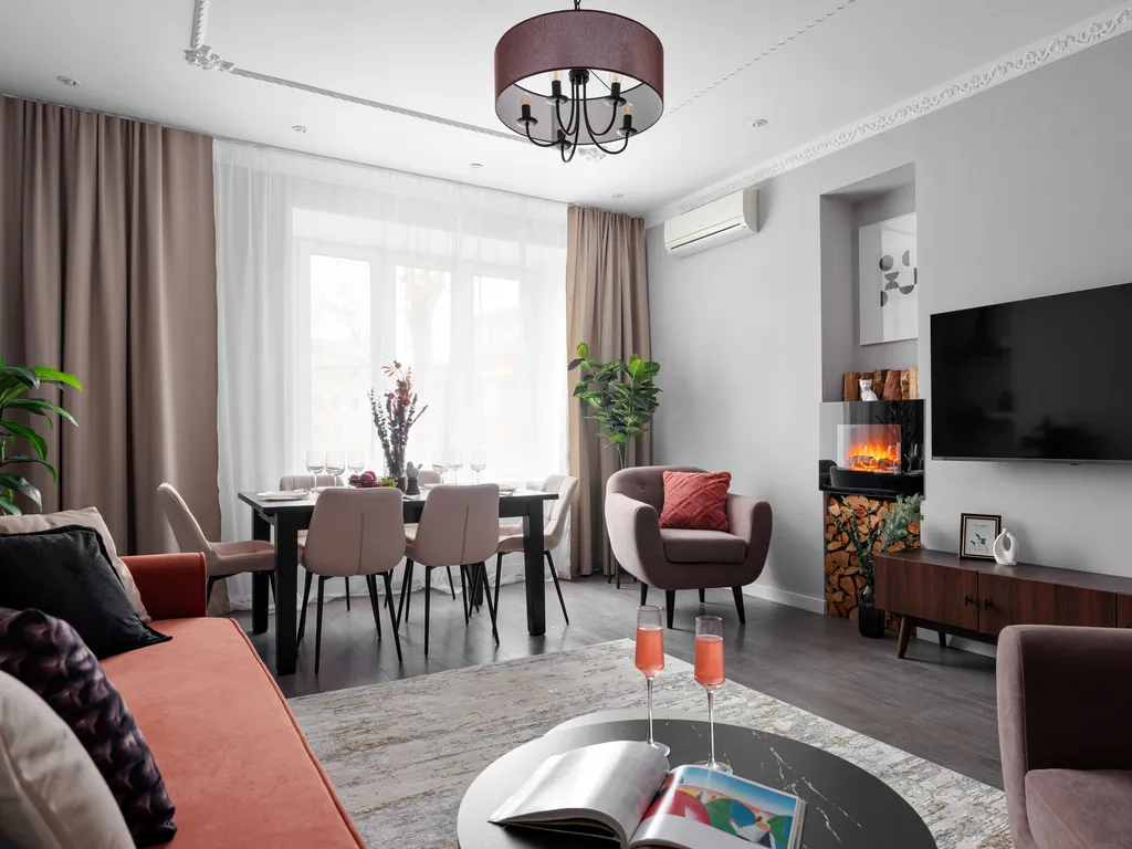 Квартира У Третьяковки: квартира с двумя балконами в тихом переулке — Москва