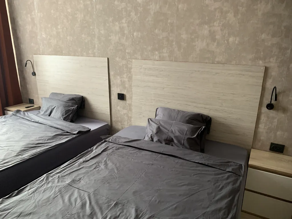 Просторные, тёплые, уютные апартаменты с видом на гору