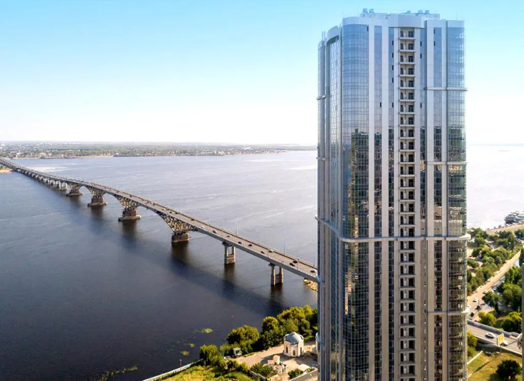 Апартамент с видом на Волгу