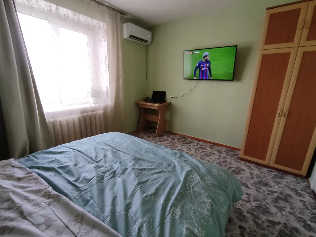 Квартира Просторная 3-комнатная квартира на 10 гостей — Волгоград