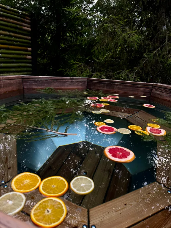 2-местный дом с видом на лес