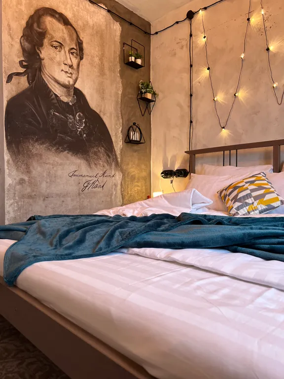 Квартира с интересным дизайном, в шаговой доступности до острова Канта — аренда посуточно в Калининград