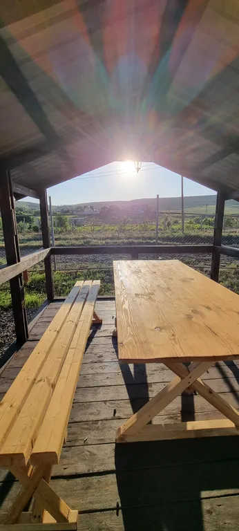 Семейный эко домик из дерева