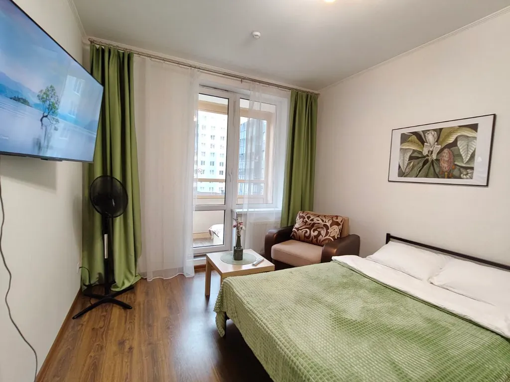 Квартира Квартира Оливковая Студия — Санкт-Петербург