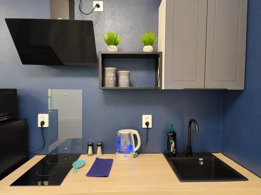 Квартира Квартира Новая просторная студия с панорамным видом на реку и лесопарк — Санкт-Петербург