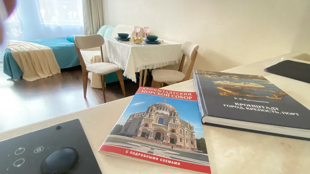 Квартира Квартира Уютная студия на берегу залива — Кронштадт