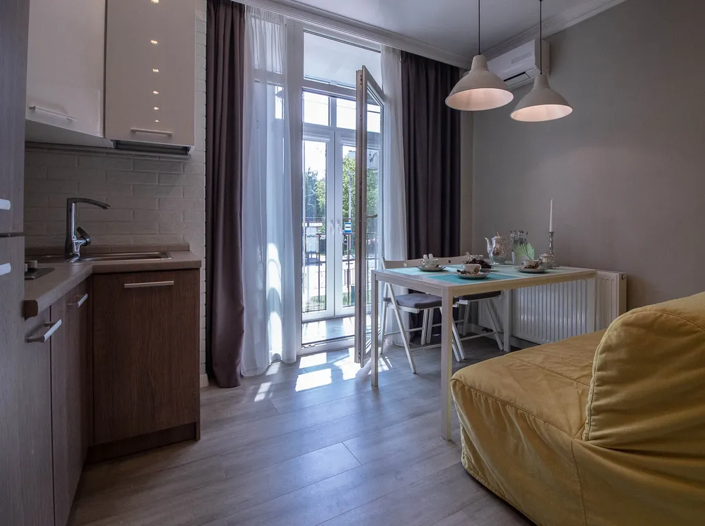 Апартаменты с видом на озеро