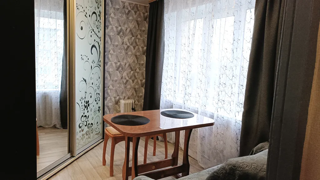 Чистая, светлая, уютная квартира-студия с кондиционером