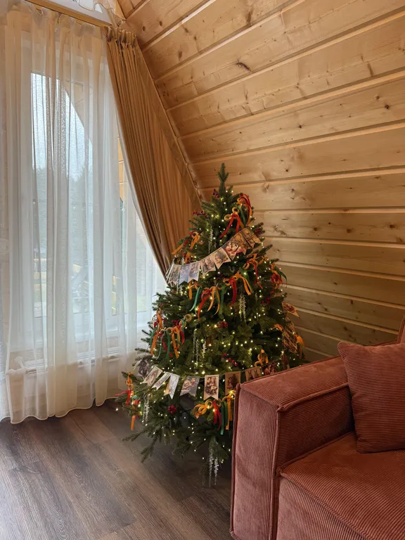 A-frame Терракот домик из дерева