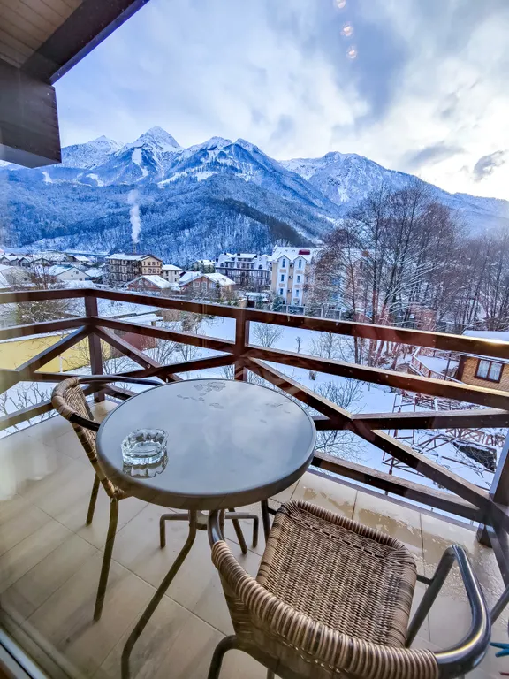 Апартаменты Березка с видом на горы