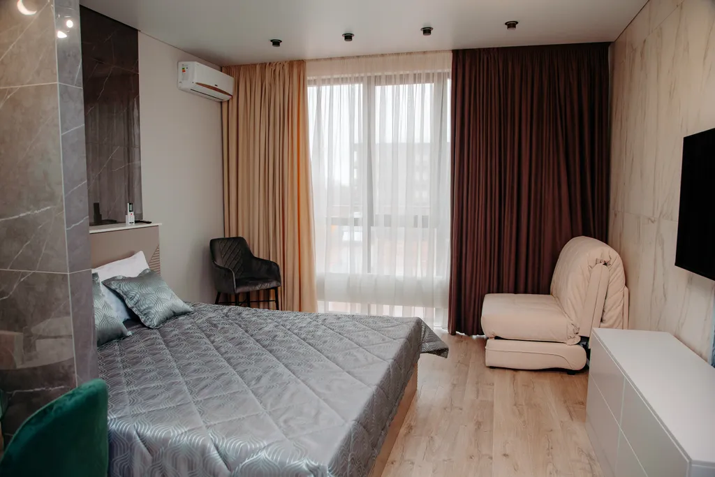 Квартира Апартаменты-студия на берегу моря — Анапа