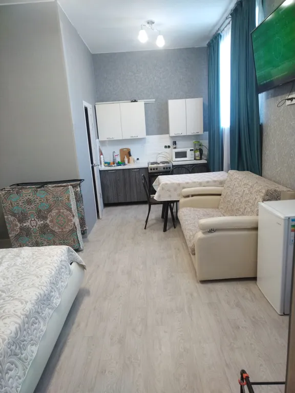 Однакомнатная квартира с новым ремонтом на Горгазе