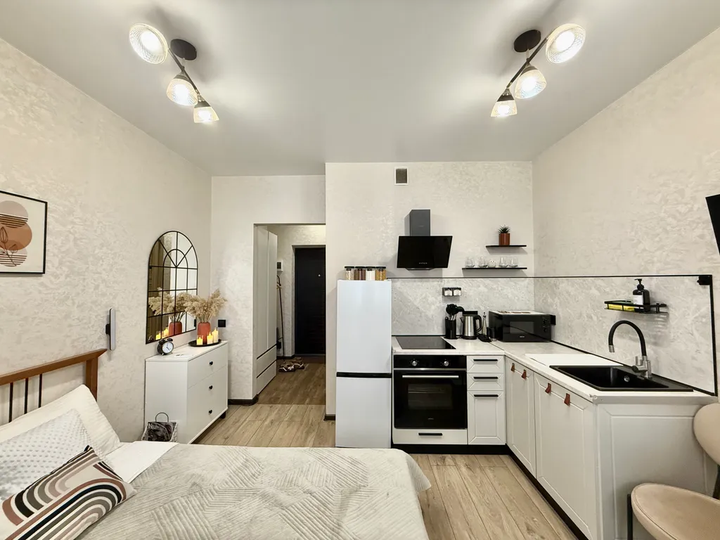 Квартира Квартира Мини-люкс Волшебный терракот — Краснодар