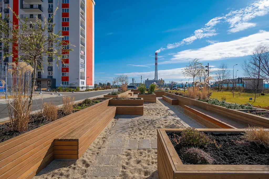 Апартаменты с видом на море и Олимпийский парк