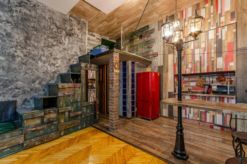 Квартира Квартира Оазис лофт на барной улице — Санкт-Петербург