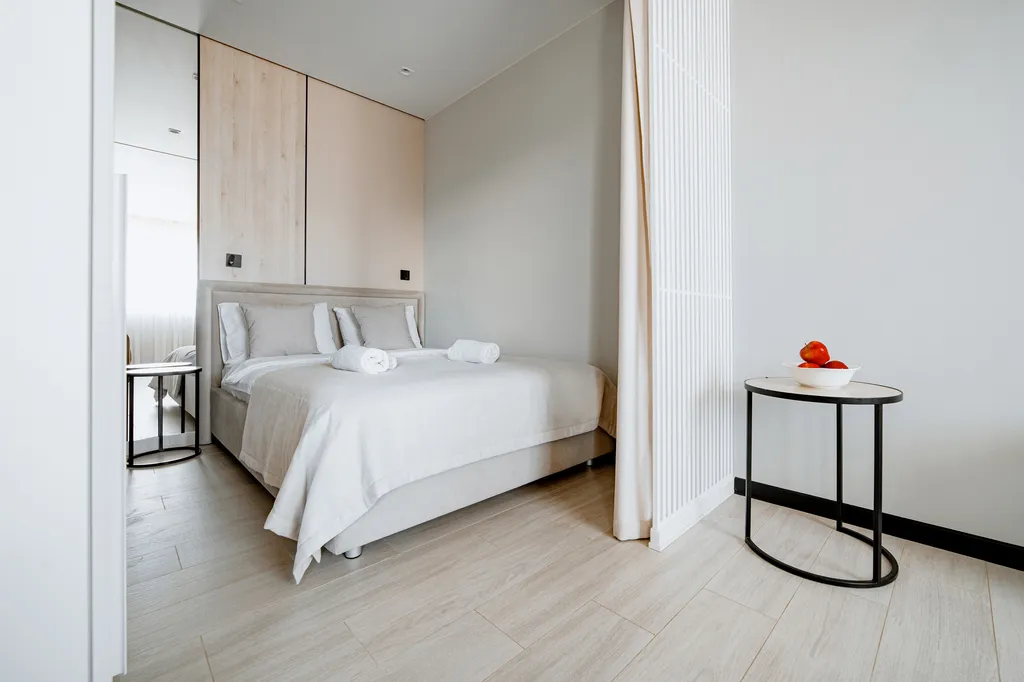 Квартира Квартира Современная студия с видом на горы Абхазии. Вблизи моря и набережной! — Сириус