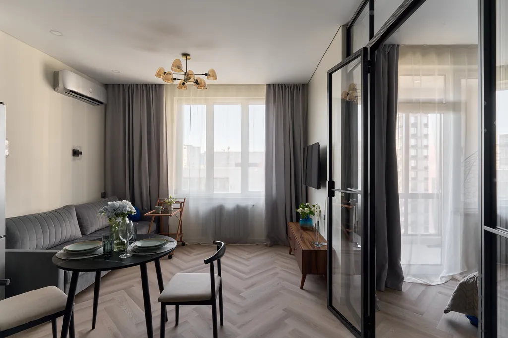 Квартира Новая просторная квартира Emerald Pearl — Москва