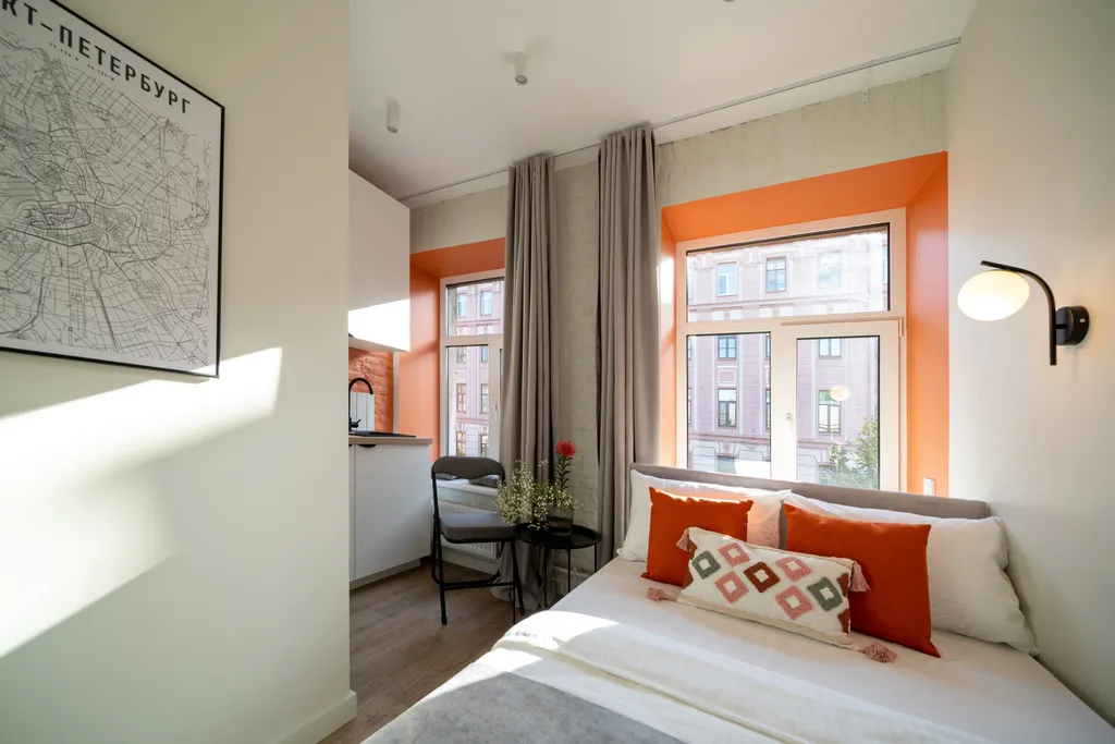 Одноместная студия в центре города